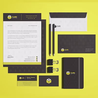 Logo Design & Full Branding Design for Flash Carton