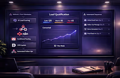AI-Powered Lead Qualification and Automation System