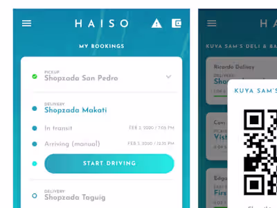 HAISO | Logistics App