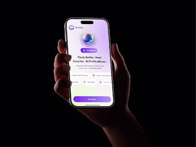 ✨ AI Mental Health App UI Design ✨ Clean, minimal, and mindf...