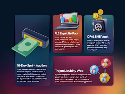 💎 OPAL Ecosystem Mechanics – UI Cards