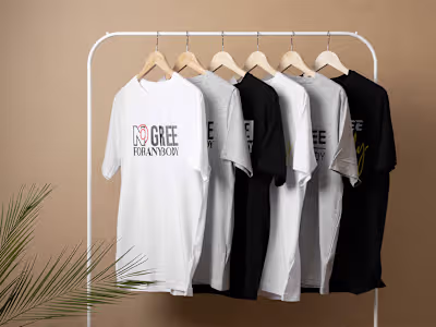 No Gree Apparel Brand Identity & Merchandise Design