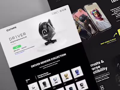 Cultivate Website and Minting Experience Development