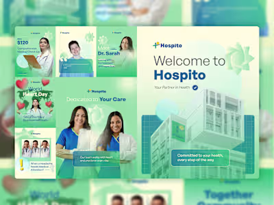 Hospito – Social Media Design Co-Pilot for Healthcare Engagement