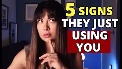Brutal signs that someone is just using you: This is NOT Love -…