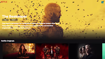 Netflix clone using React.js.