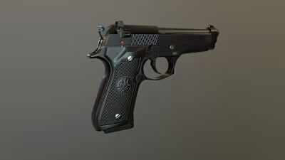 Baretta in-game model