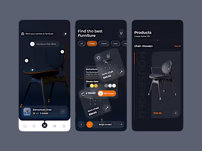 Furniture E-commerce App- Smart Furniture Shopping