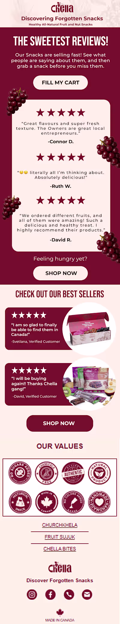 Testimonial Campaign