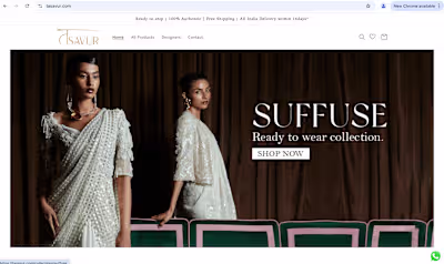 Tasavur - Shopify Website Enhancements