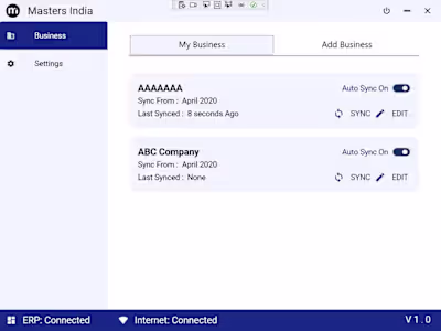 Tally Connector Desktop App