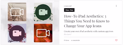 Fun Blog post project for a small digital product business! ...