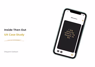 Inside Then Out :: Behance