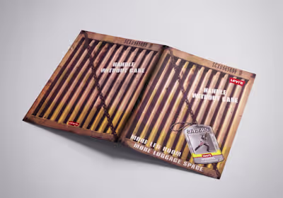 Invitation Jacket for Levis' Cargo Launch