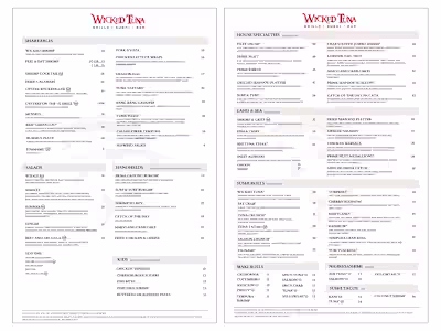 Restaurant Menu