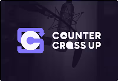 Logo Design for Competitive Gaming Podcast