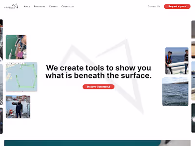 Hefring Website Design
