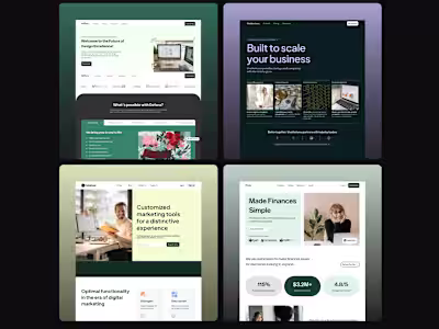 Dynamic Landing Page Design