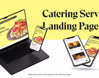 ChefB Landing Page