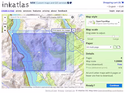 Inkatlas: own map engine, servers, full stack