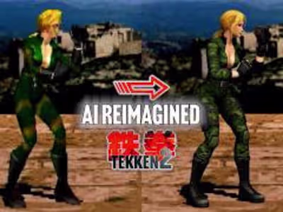 TEKKEN 2 Characters AI Reimagined - 8K UPSCALE