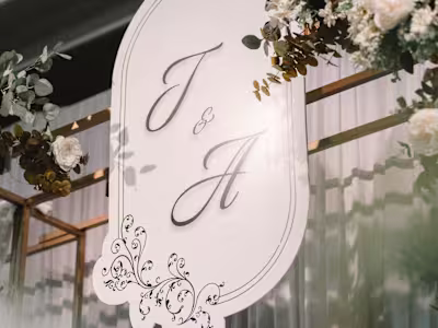 Wedding Signage Design