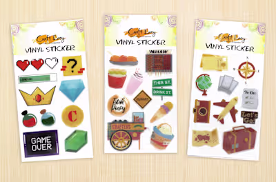 🎨 Craft Easy Stickers! | Illustrations