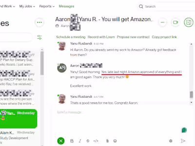 Guaranteed Amazon-accepted HACCP Plan for Food and Dietary Suppl