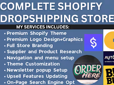 High-Converting Shopify Dropshipping Store Development