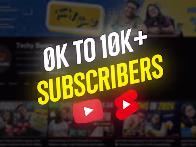Case-Study: 0->10K | Long Form Video Editing for Influencers