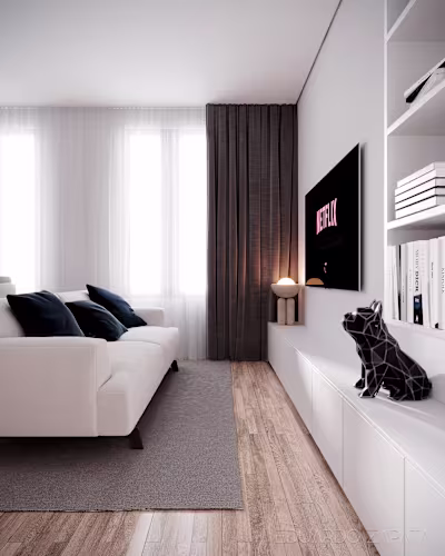 3D Render | White FLat :: Behance