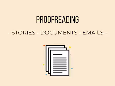 Proofreading