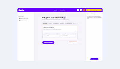 Your AI search agent for winning PR campaigns