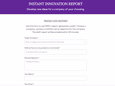 Instant Innovation Report 