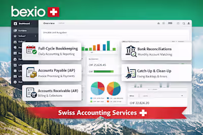 I support Swiss SMEs using Bexio with reliable, end-to-end a...