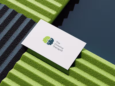 The Growing Therapist - Logo And Brand Identity Design