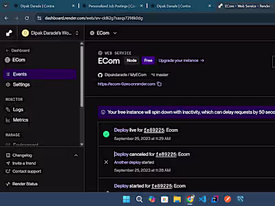 Complete E-Commerce Web App with User Authentication & Cart