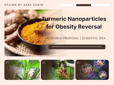 "What if turmeric could help fight obesity at the nanoscale?...