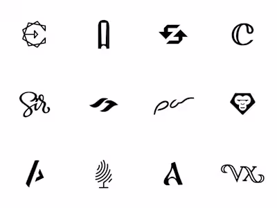 Various logo designs