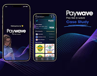 Paywave payment App | Ui Ux  