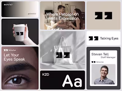 Talking Eyes - Brand Identity