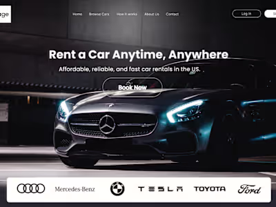 CarRage - Rent a Car Anytime, Anywhere