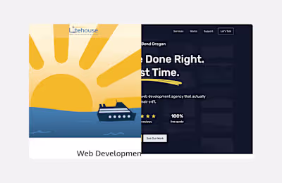 Litehouse.co - Performance focused agency website revamp