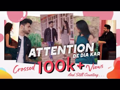 Attention De Dia Kar | CVOriginals | Chirag Verma | Tanu Sharma…