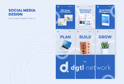 Social Media Design for Different Clients