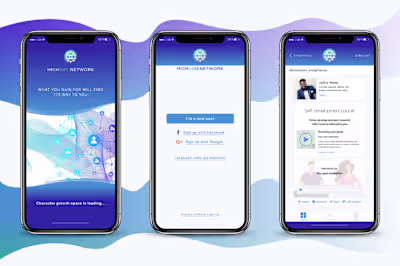 Networking application for iOS