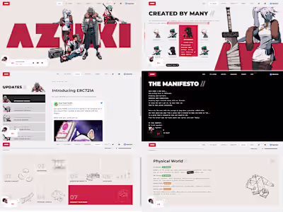 Azuki NFT WebApp (2021 version)