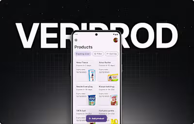 Veriprod - Effortless expiry tracking app
