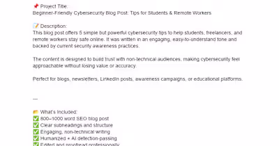 Beginner-Friendly Cybersecurity Blog Post