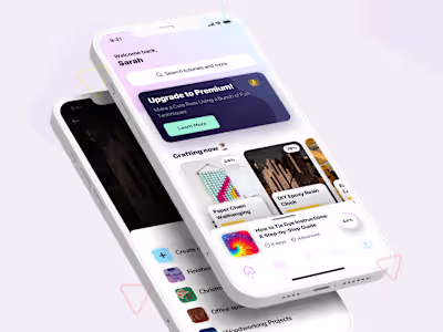 Arts & Crafts Mobile App